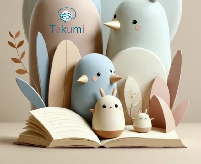 Muñecos para jugar y libros infantiles